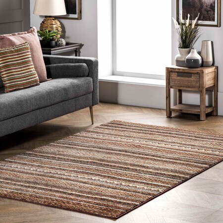 Nuloom Southwestern Striped Laverne Area Rug 5ft x 8ft KSRS03A-508